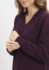 Iza Sweater - Zinfandel