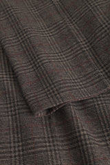 Judy Straight - Medium Length - Black Check