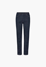 Kelly Regular - Long Length - Dark Blue Denim