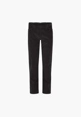 Kelly Regular sametti - Medium Length - Black