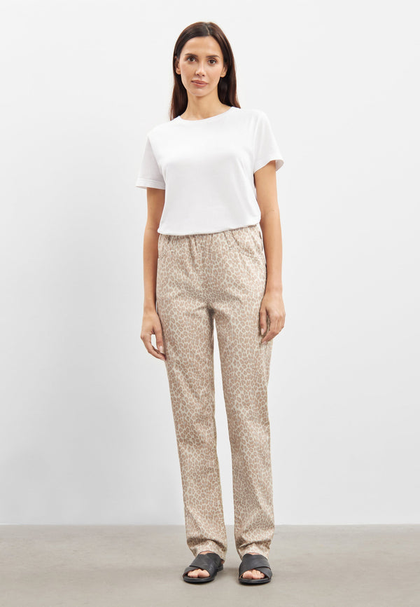 Kelly Regular - Medium Length - Birch Leopard