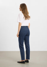 Kelly Regular - Short Length - Blue sashiko