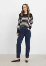 Kelly Regular - Short Length - Dark Blue Denim