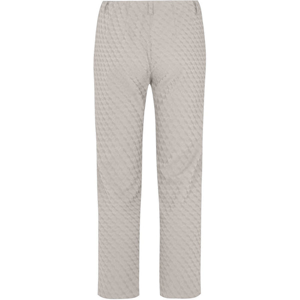 Kelly Regular Crop - Grey Sand Jacquard