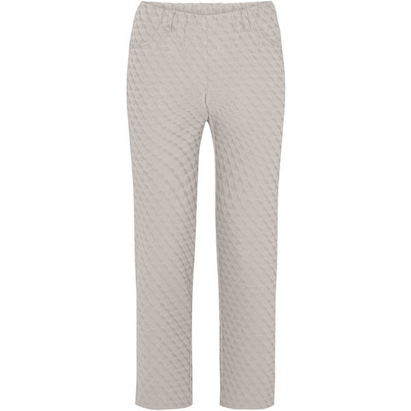 Kelly Regular Crop - Grey Sand Jacquard