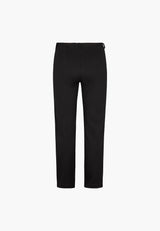 Kelly Regular Jersey - Medium Length - Black brushed