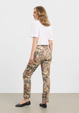 Kelly Regular - Short Length - Plum Botany Print