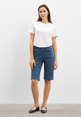 Kelly Regular Shorts - Blue Denim