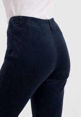 Kelly Regular sametti - Medium Length - Navy