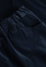 Kelly Regular sametti - Medium Length - Navy