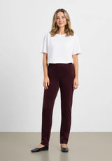 Kelly Regular sametti - Medium Length - Dark Plum