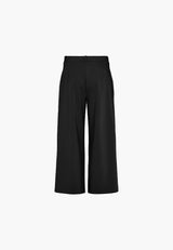 Lia Loose - Cropped - Black