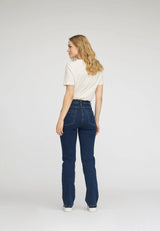 Marple Straight - Medium Length - Dark Blue Denim