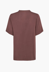 Naja Blouse - SS - Dark Plum