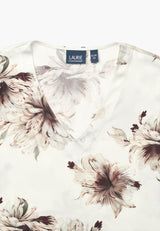 Nelly Blouse - 3/4 Sleeves - Dark Plum