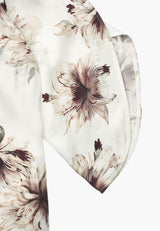 Nelly Blouse - 3/4 Sleeves - Dark Plum