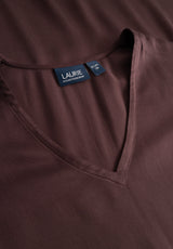 Nelly Dress - 3/4 Sleeves - Dark Plum