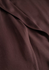 Nelly Dress - 3/4 Sleeves - Dark Plum