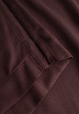 Nelly Dress - 3/4 Sleeves - Dark Plum
