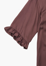 Nova Dress SS - Dark Plum