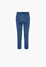 Patricia Pure Regular - Cropped - Blue Denim