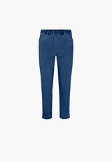 Patricia Pure Regular - Cropped - Blue Denim
