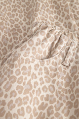 Patricia Pure Regular Crop - Birch Leopard