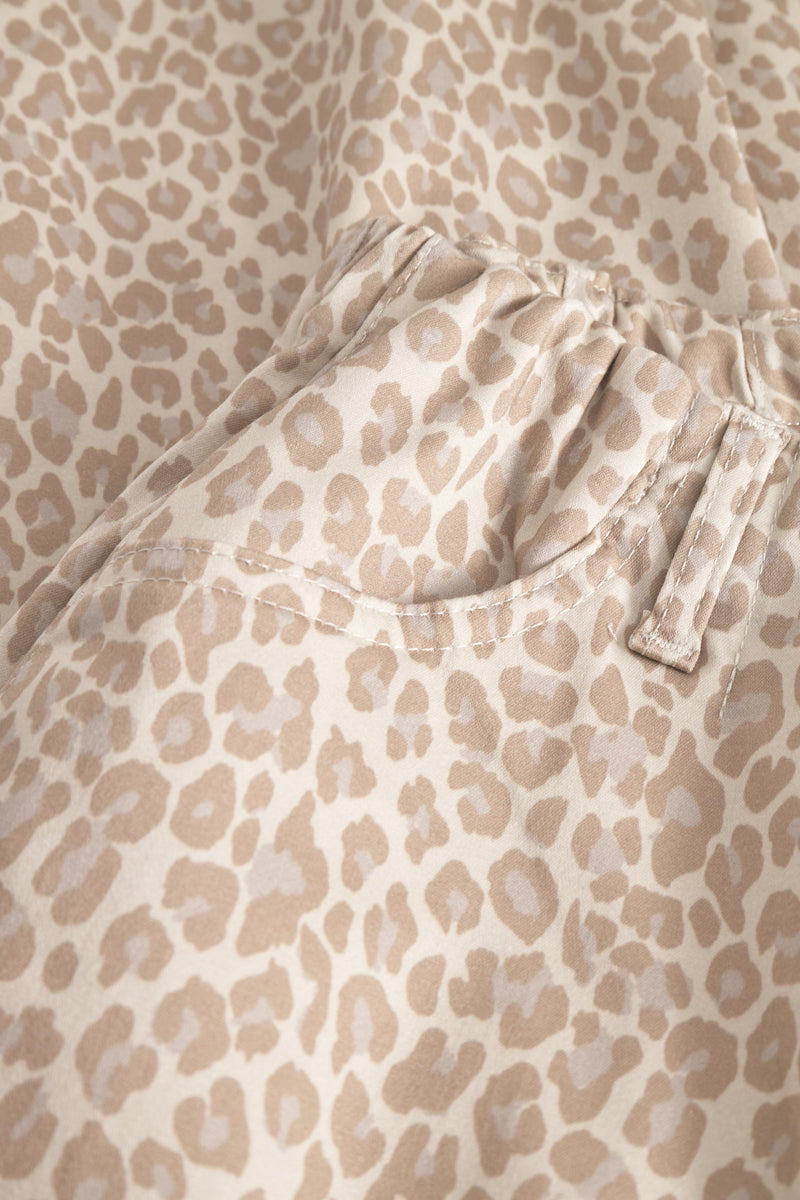Patricia Pure Regular Crop - Birch Leopard