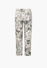 Patricia Pure Regular CL - Khaki watercolour print