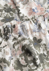 Patricia Pure Regular CL - Khaki watercolour print