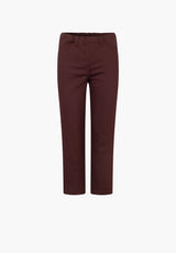 Patricia Regular - Cropped - Dark Plum