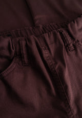 Patricia Regular - Cropped - Dark Plum