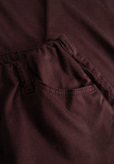 Patricia Regular - Cropped - Dark Plum