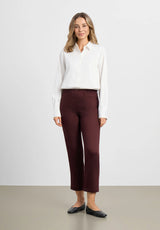 Patricia Regular - Cropped - Dark Plum