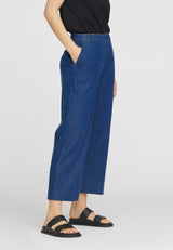 Phoebe Loose Cropped - Medium Blue Denim