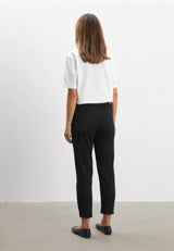 Piper Pure Regular - Cropped - Black Denim