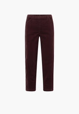 Piper Pure Regular Sametti - Cropped - Dark Plum