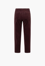 Piper Pure Regular Sametti - Cropped - Dark Plum