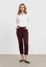 Piper Pure Regular Sametti - Cropped - Dark Plum