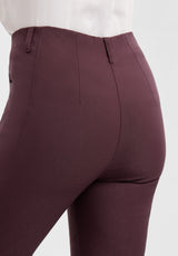 Rose Regular - Cropped - Dark Plum