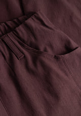Rose Regular - Cropped - Dark Plum