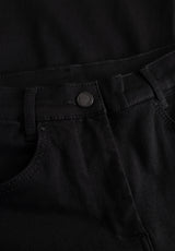 Serene 5-pocket Loose - Medium Length - Black
