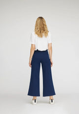 Serene Loose - Extra Short Length - Dark Blue Denim