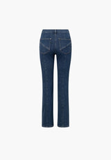 Slender Blanche Regular - Medium Length - Blue Denim
