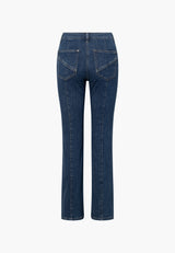 Slender Blanche Regular - Medium Length - Blue Denim