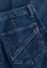 Slender Blanche Regular - Medium Length - Blue Denim