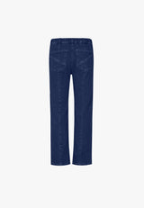 Slender Rouge Regular - Medium Length - Dark Blue Denim