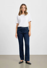 Slender Rouge Regular - Medium Length - Dark Blue Denim