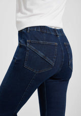 Slender Rouge Regular - Medium Length - Dark Blue Denim