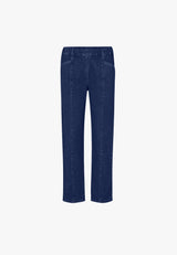 Slender Rouge Regular - Medium Length - Dark Blue Denim